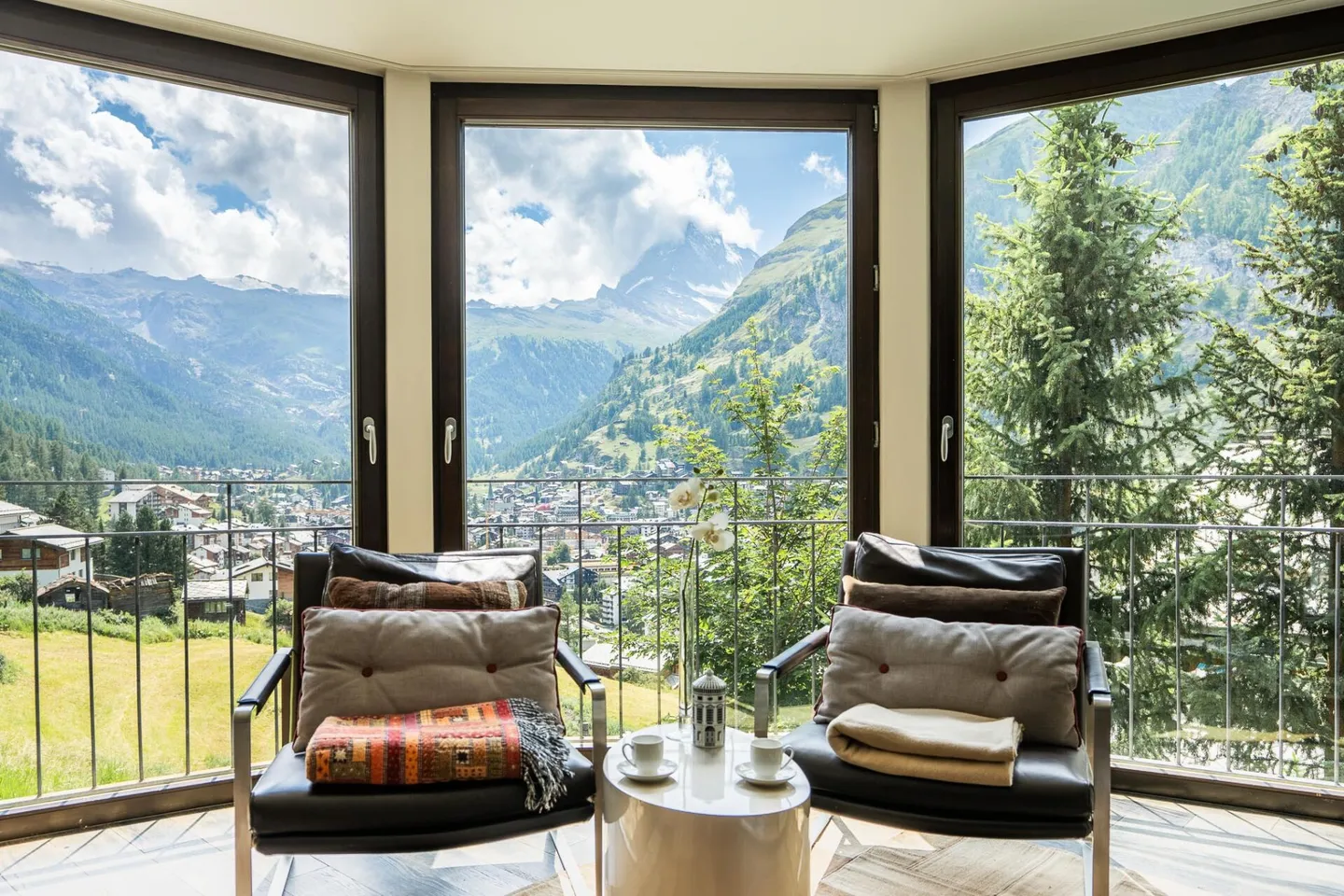 Seconda casa con vista - Duplex Ski-in di 130 m² a Zermatt - Foto 1 di 26