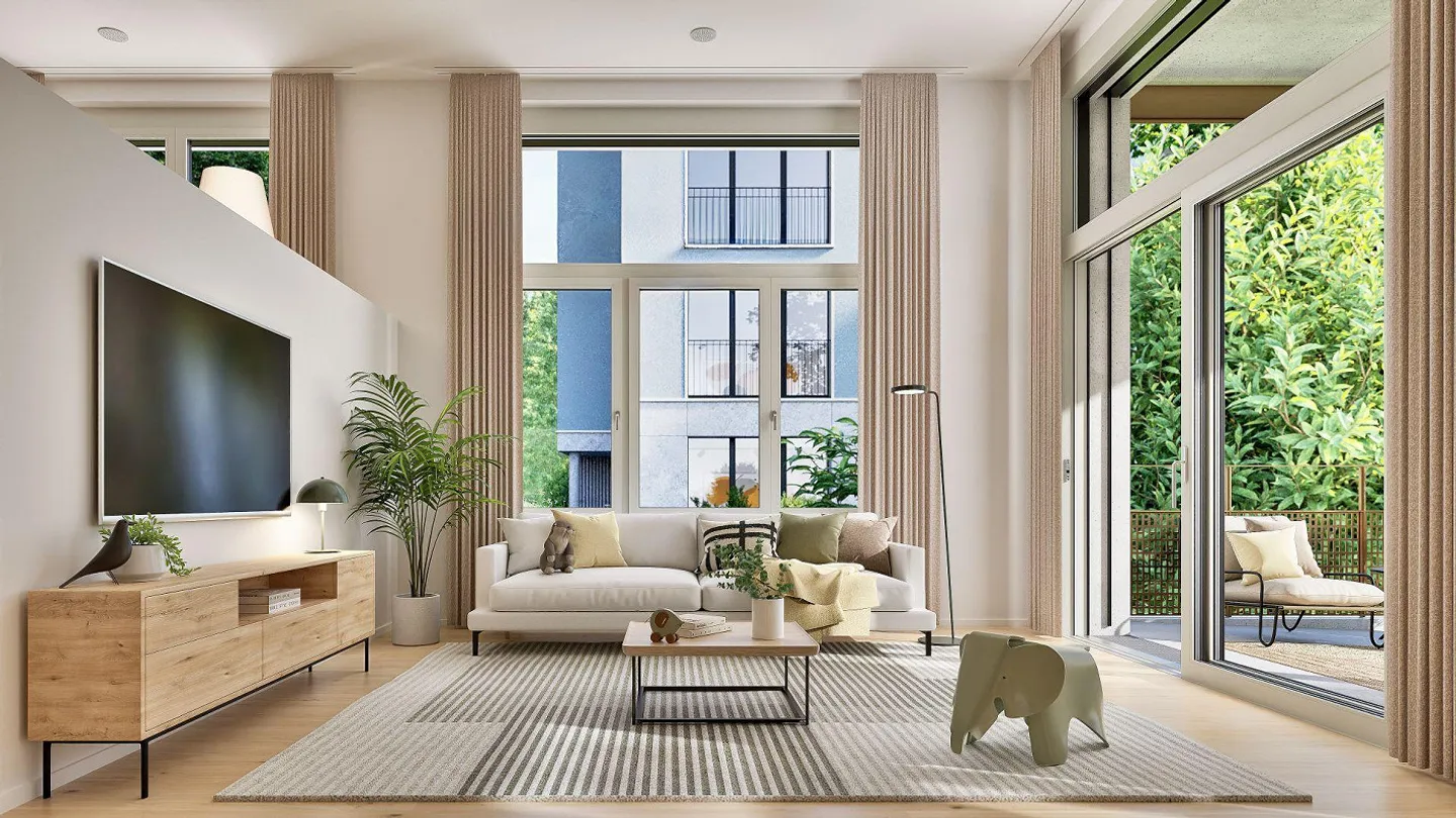 Livingstone CHAMA: appartamento galleria giardino unico con un'altezza di soffitto di 3,50 m - Foto 2 di 11