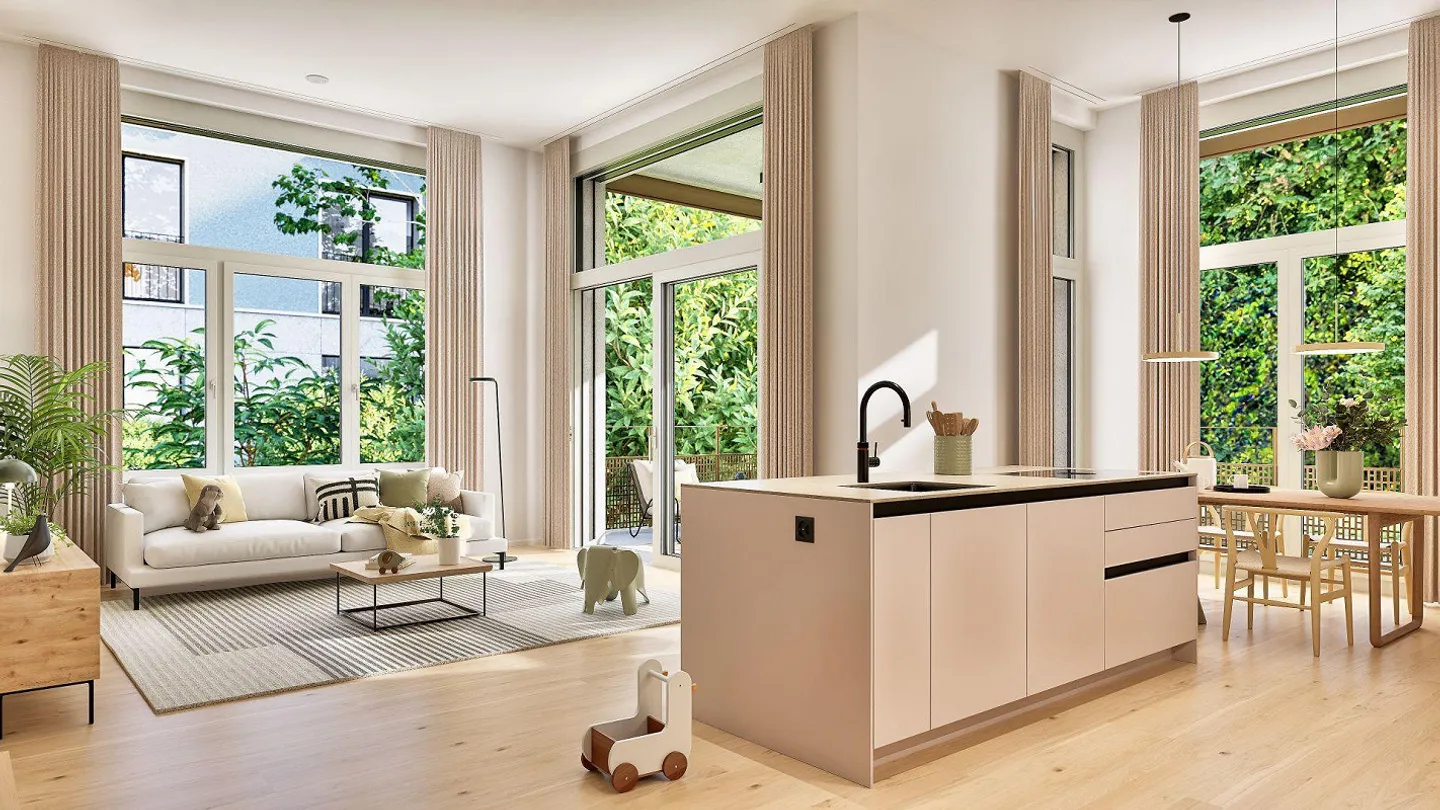 Livingstone CHAMA: appartamento galleria giardino unico con un'altezza di soffitto di 3,50 m - Foto 6 di 11