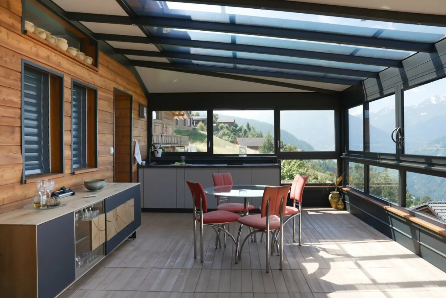 Magnificent chalet in Nax with exceptional panoramic view - Photo 5 of 13