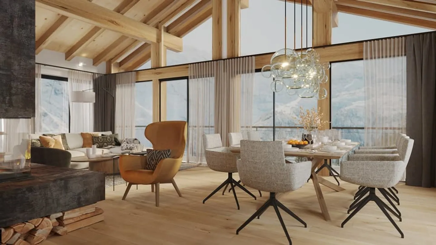 Discover the Vesta Chalets: Luxury Living Experience at Lauchernalp - Photo 3 of 13