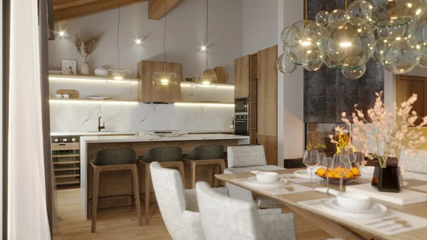 Discover the Vesta Chalets: Luxury Living Experience at Lauchernalp - Photo 8 of 13