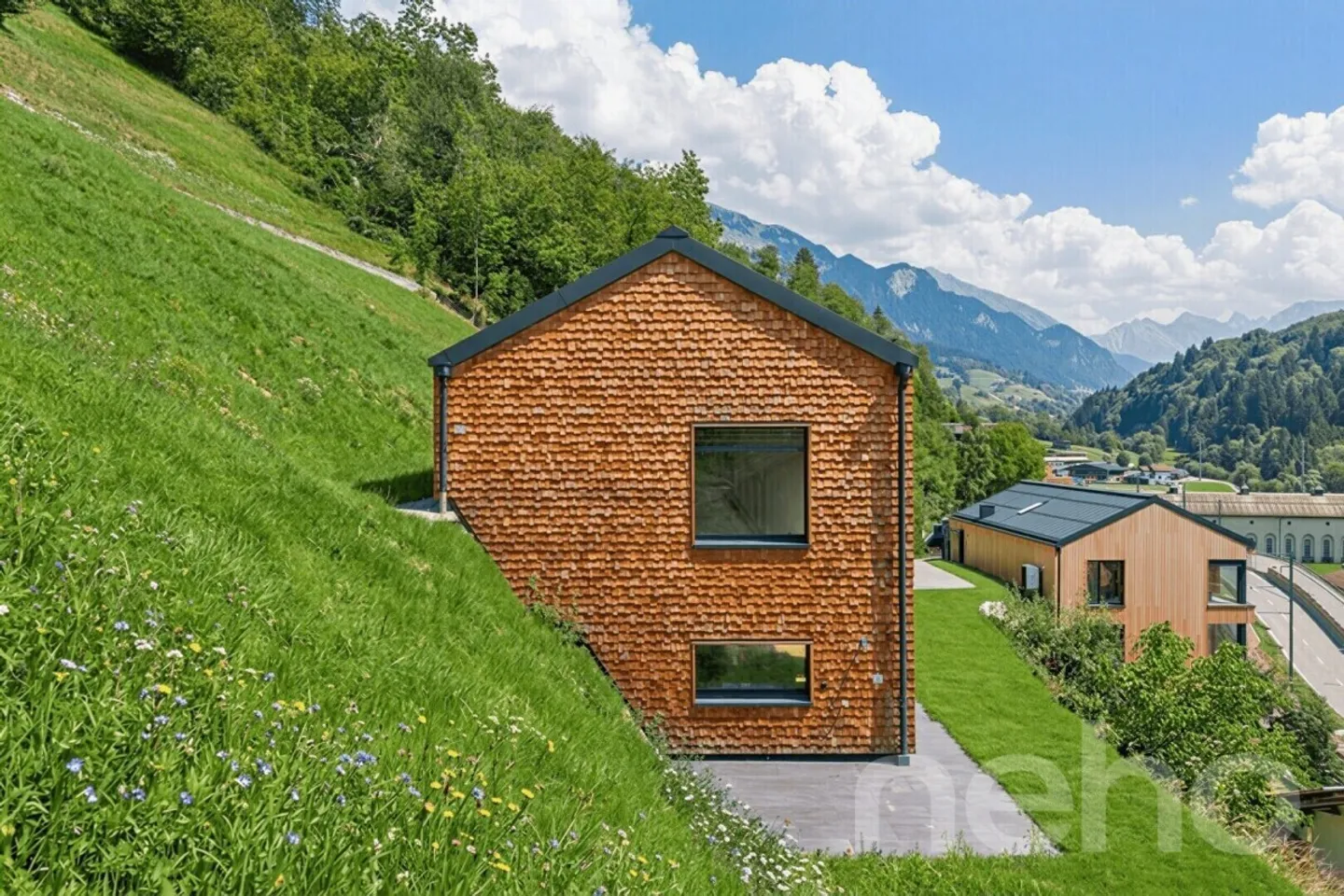 Modern Family Home in Küblis - Photo 11 of 12
