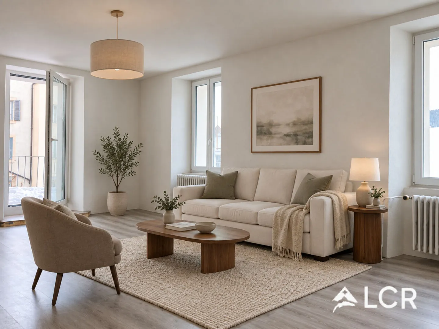 Bell'appartamento di 3.5 locali a Fleurier - Foto 1 di 13