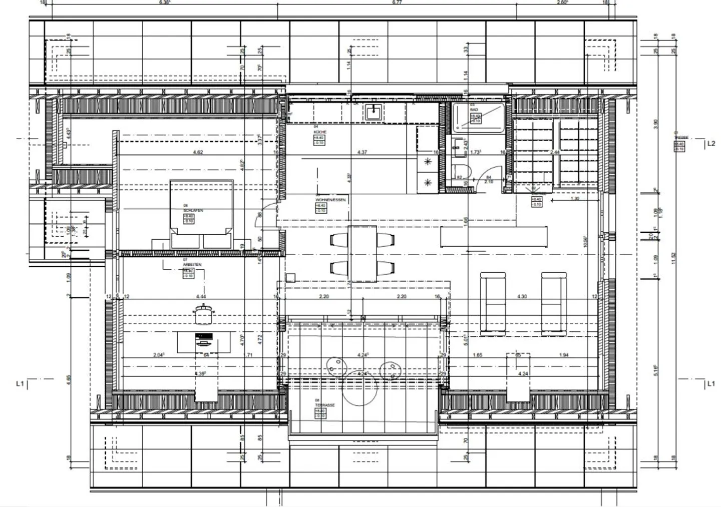 Appartamento Attico Moderno nel Quartiere Dreilinden - Foto 6 di 6
