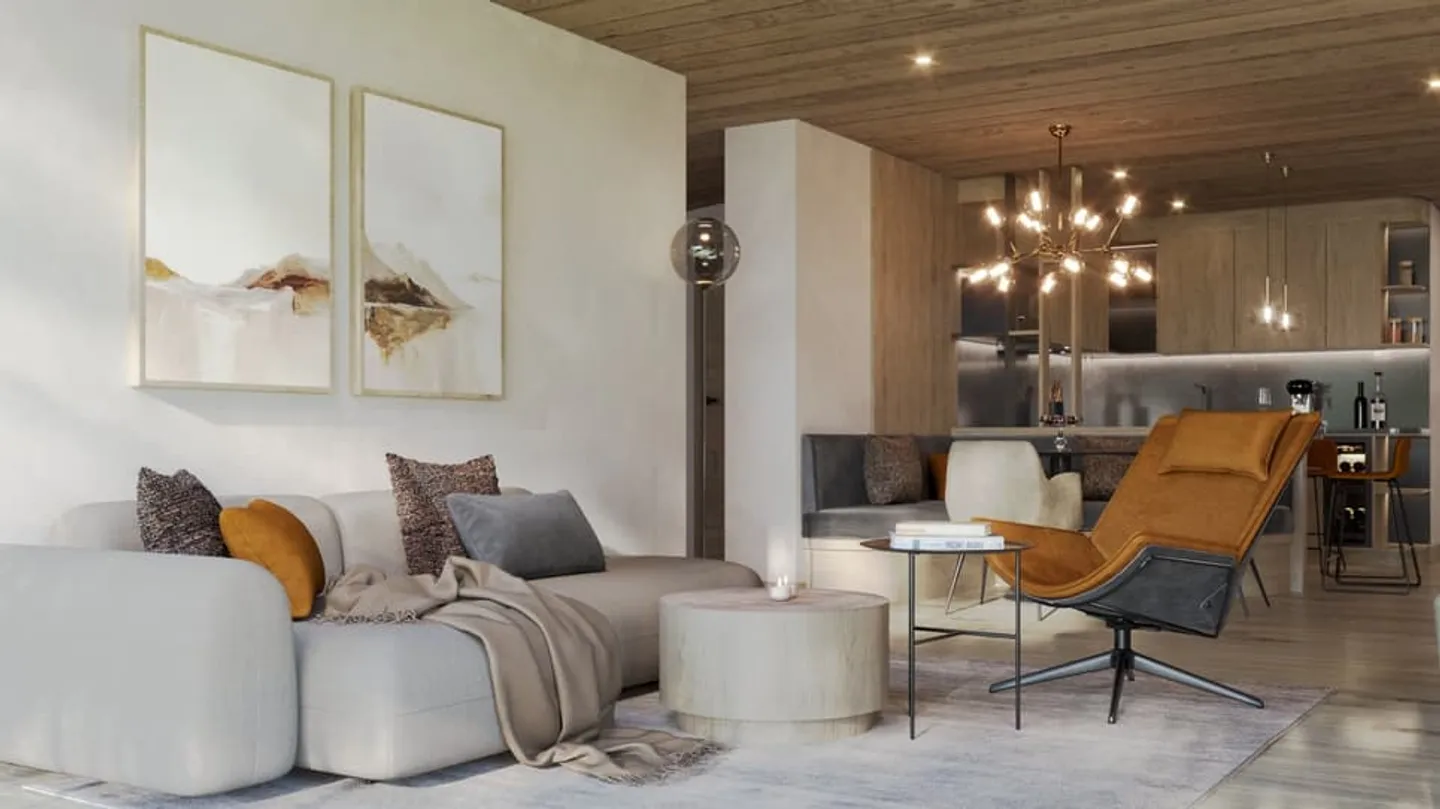 Scopri Tourmaline: Appartamenti di lusso con 3,5 camere a Lauchernalp - Foto 4 di 13