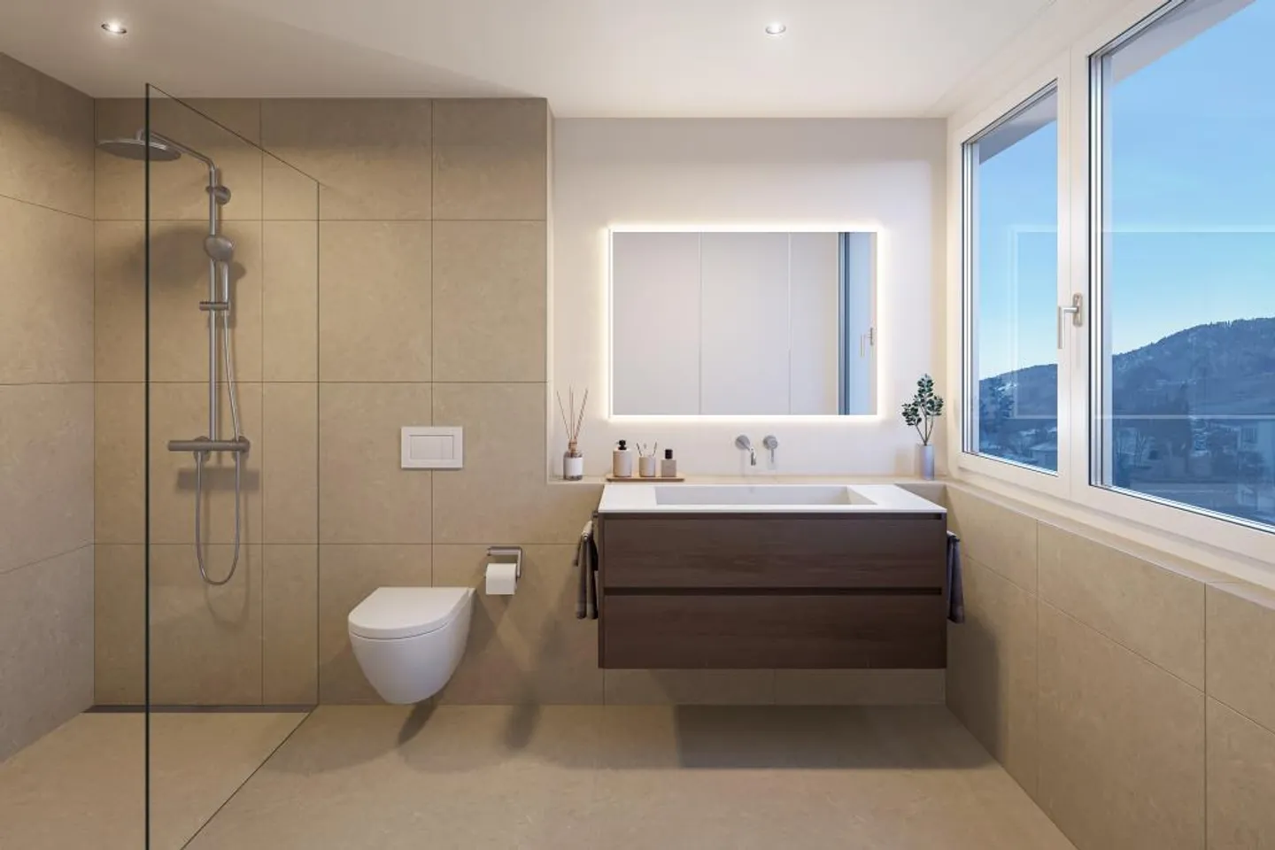 Only one 5.5-room semi-detached family house available - Photo 4 of 6