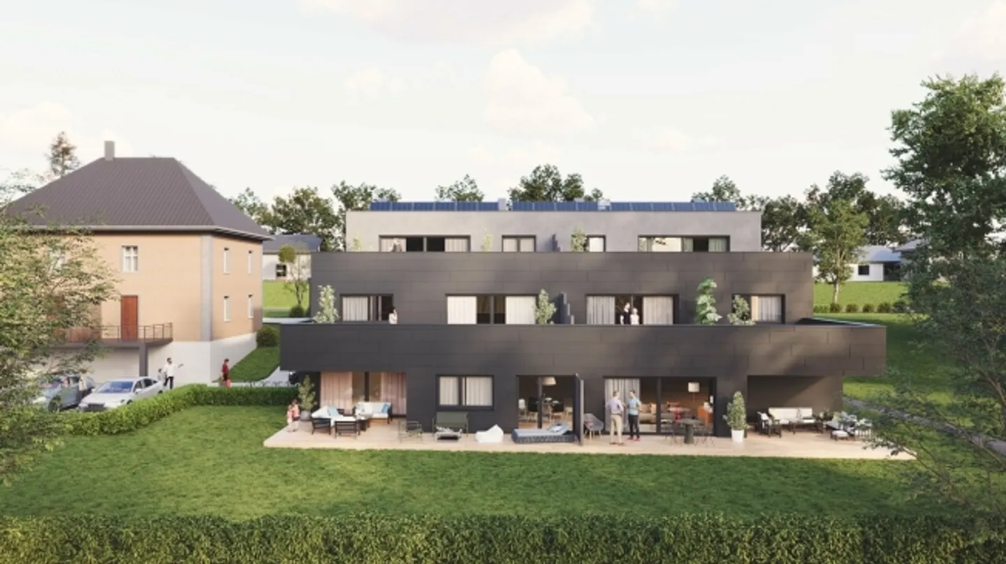 «5,5-Zimmer-Terrassenwohnung von 133 m2 mit Terrasse von 52 m2» - Foto 2 von 9