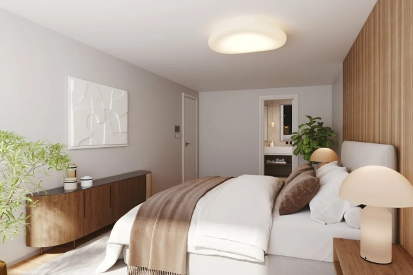 «5,5-Zimmer-Terrassenwohnung von 133 m2 mit Terrasse von 52 m2» - Foto 5 von 9