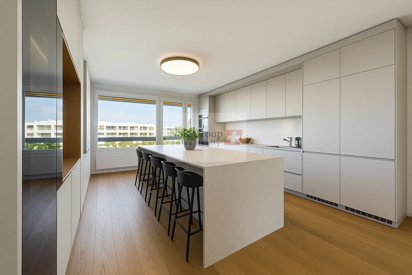 Appartamento ristrutturato di lusso con vista sul lago e sul Monte Bianco - Foto 1 di 9