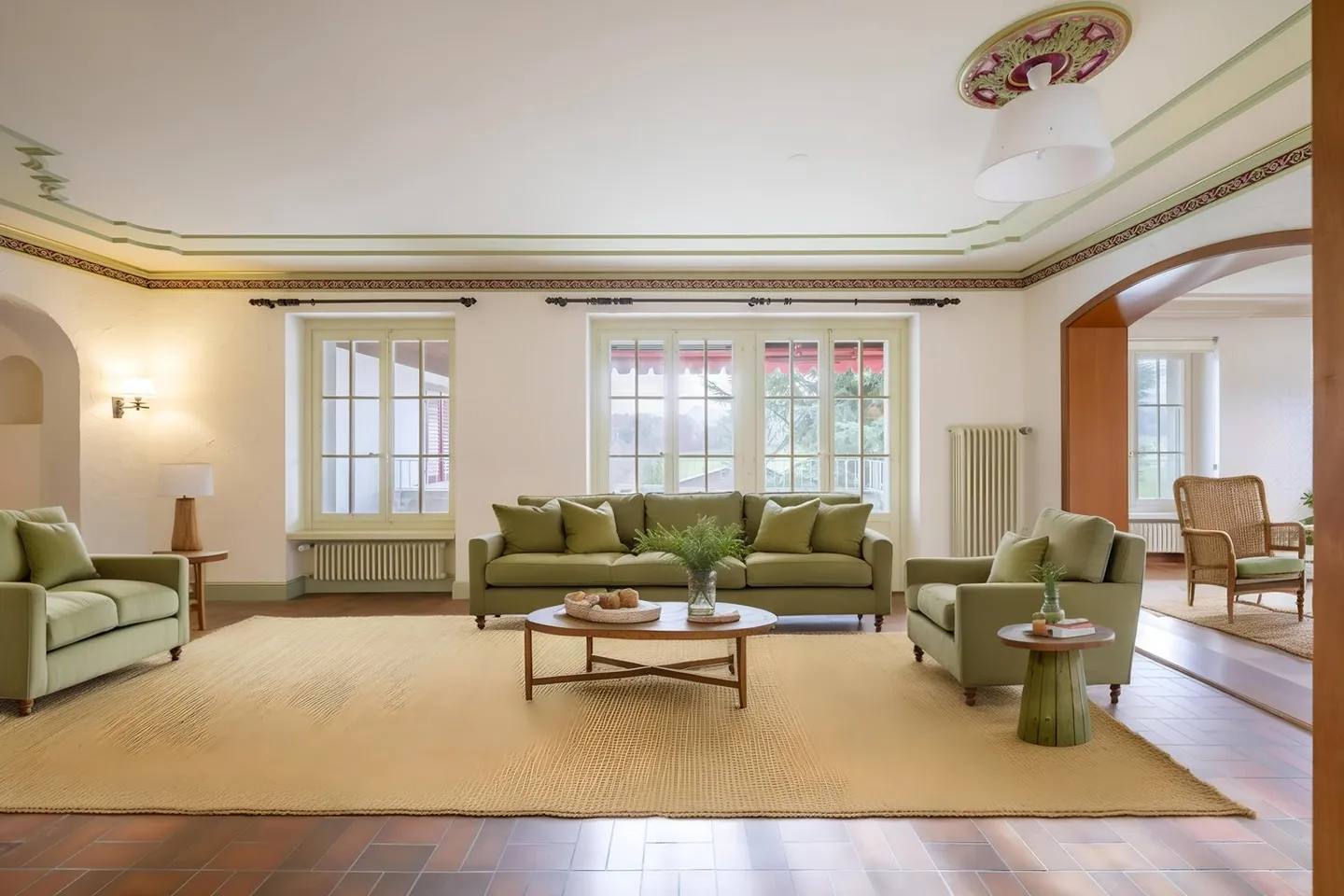 Appartamento maestoso di 6,5 stanze con giardino, terrazza e vista sulle montagne - Foto 10 di 30