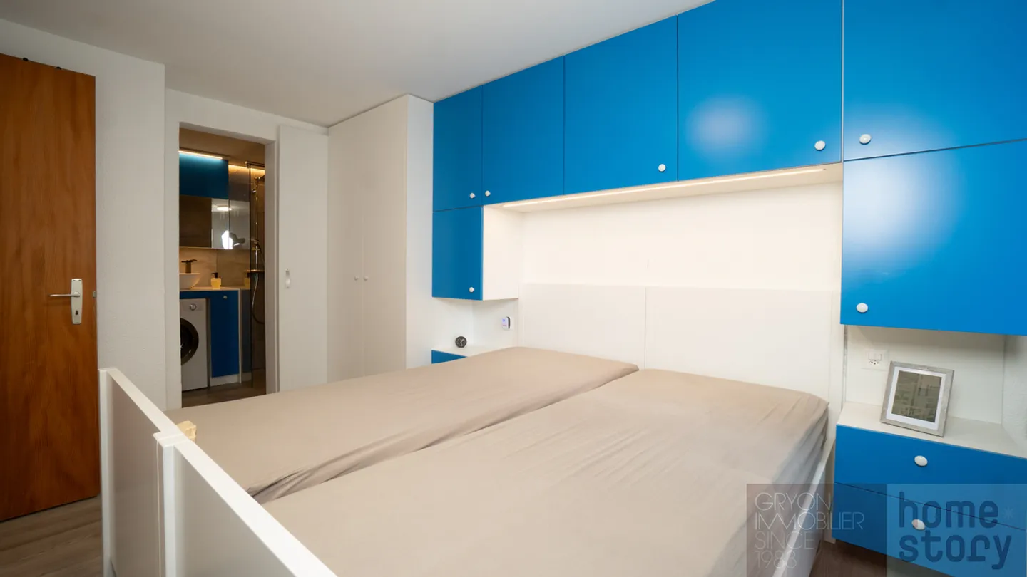 Alpe des Chaux: 2-room renovated apartment, 200 m from the slopes, covered parking - Photo 9 of 14