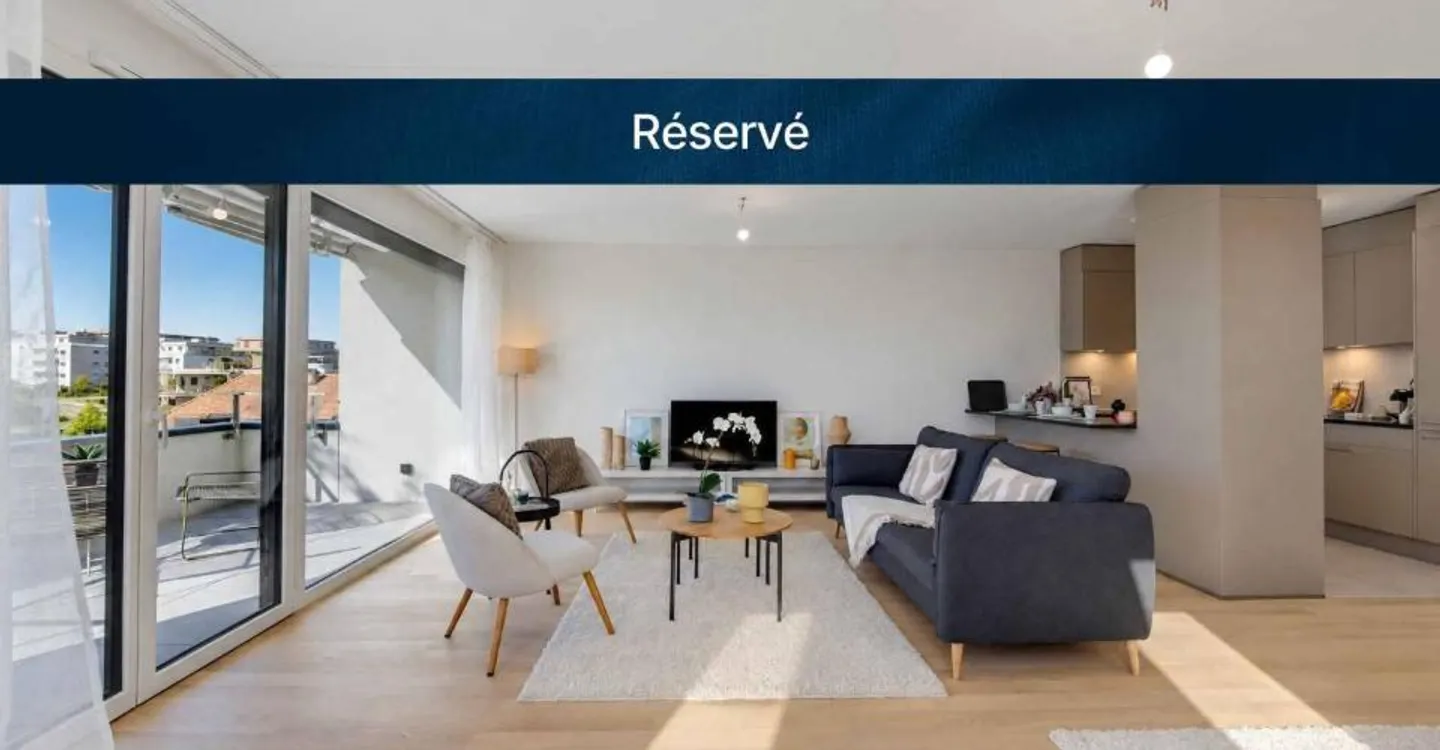Reserviert - Geräumiges neues Duplex im Herzen des Dorfes - Foto 1 von 7
