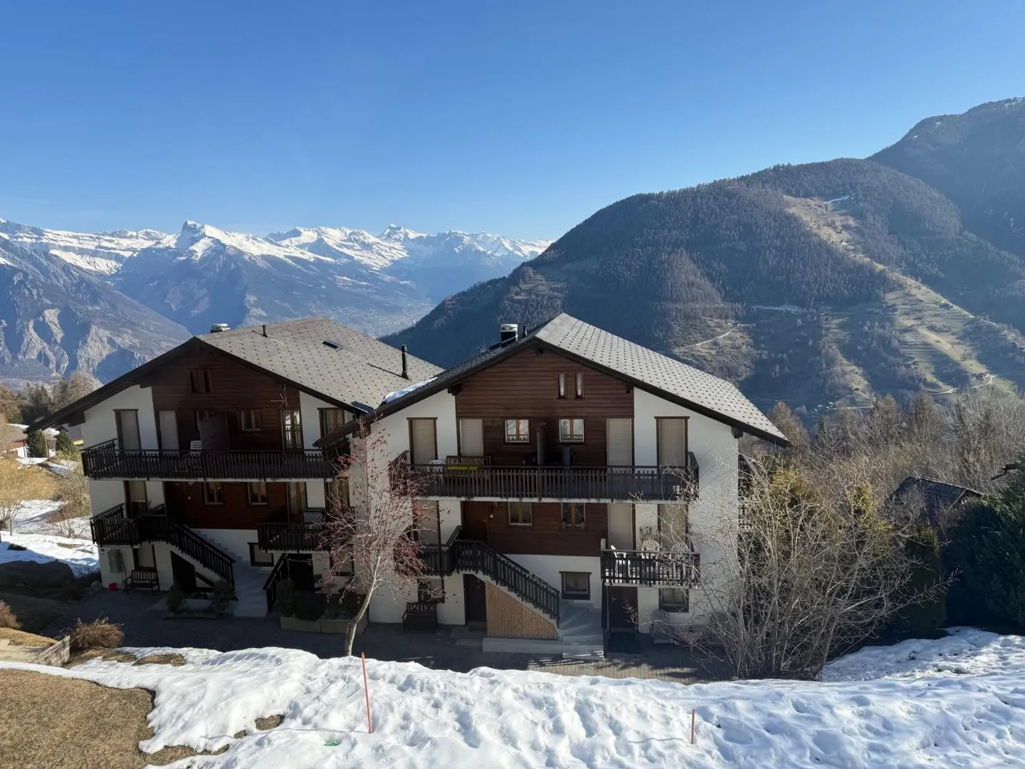 Bellissimo appartamento di 2 1/2 locali in vendita nella stazione di Tzoumaz 4 Vallées - Foto 8 di 9