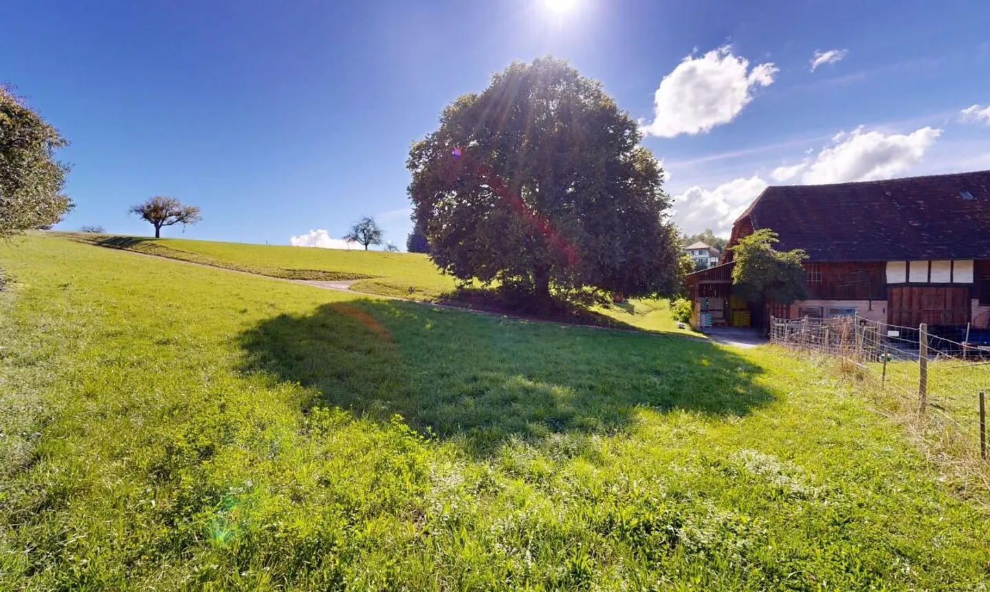 Attraktives Eckgrundstück mit Geschichte und Potenzial in Biberen - Foto 10 von 11