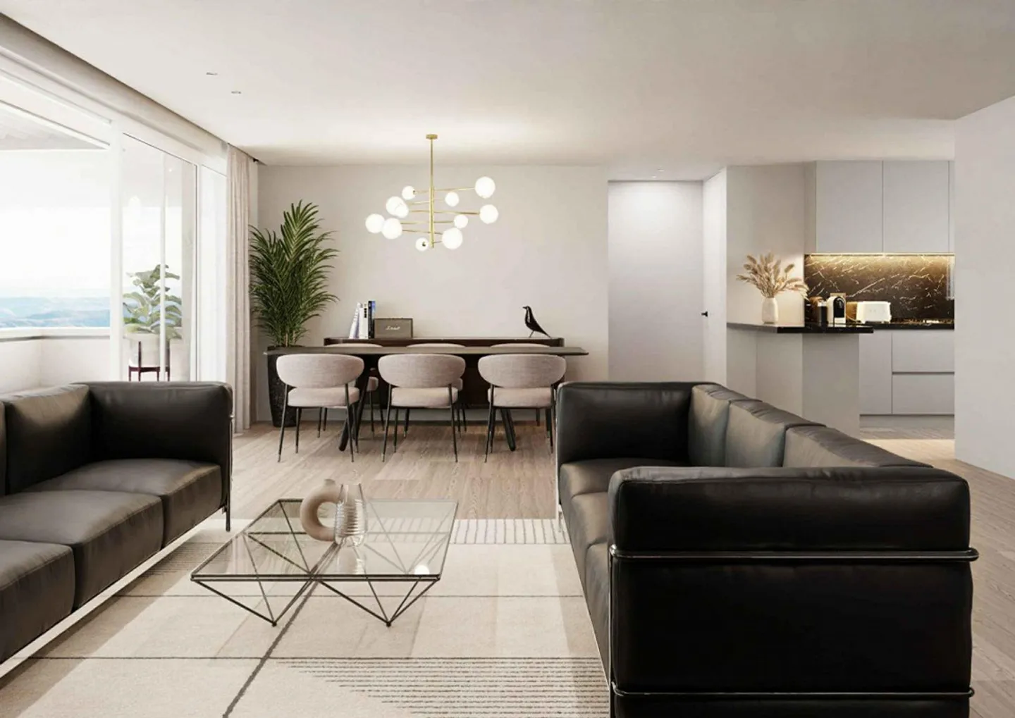 Attico a Losone 5,5 locali (zona Golf) | 5,5-Zimmer-Attikawohnung - Foto 5 von 10