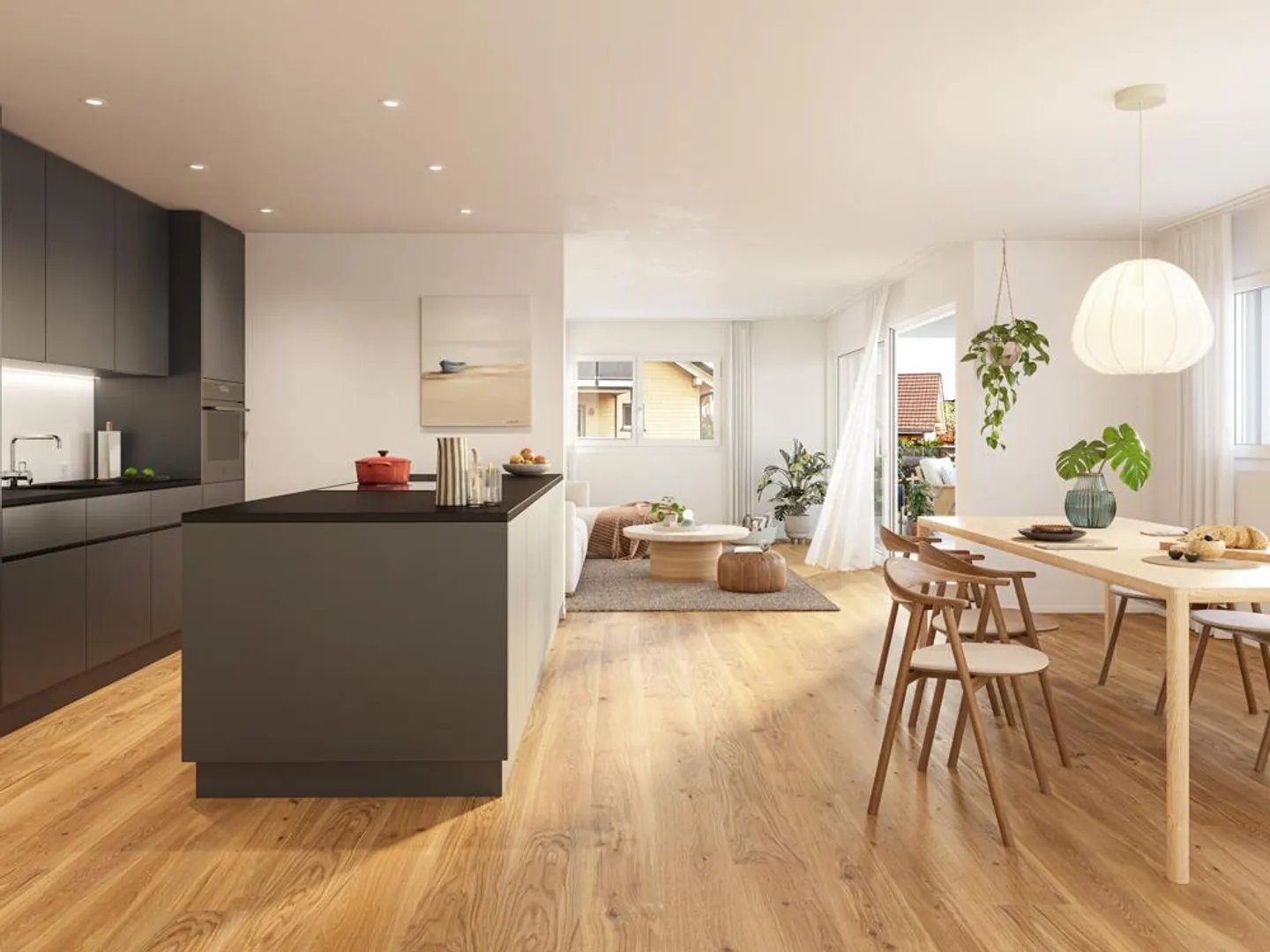 Oasis familiale dans un nouveau bâtiment avec jardin privé - Photo 5 sur 7