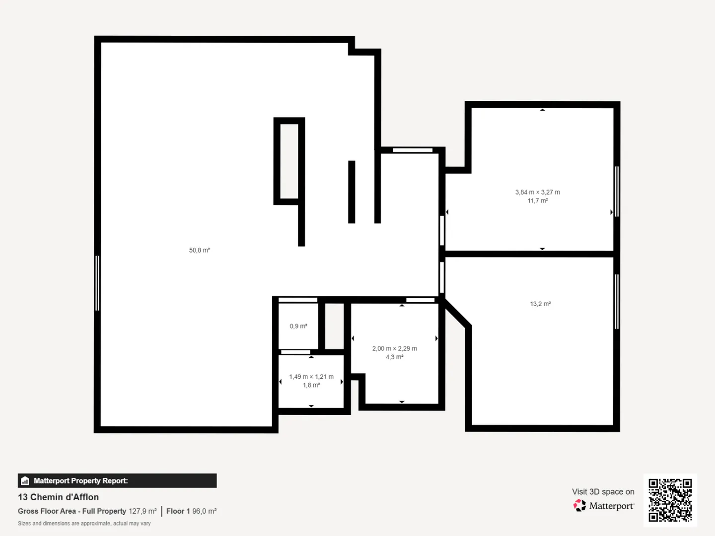 Charmante Duplexwohnung in Enney - Foto 10 von 11