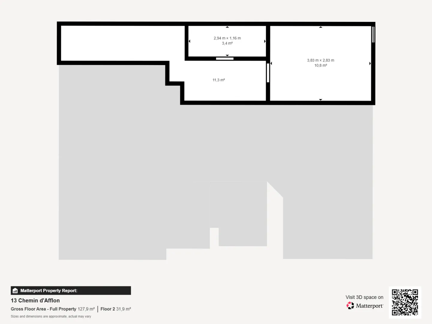 Charmante Duplexwohnung in Enney - Foto 11 von 11