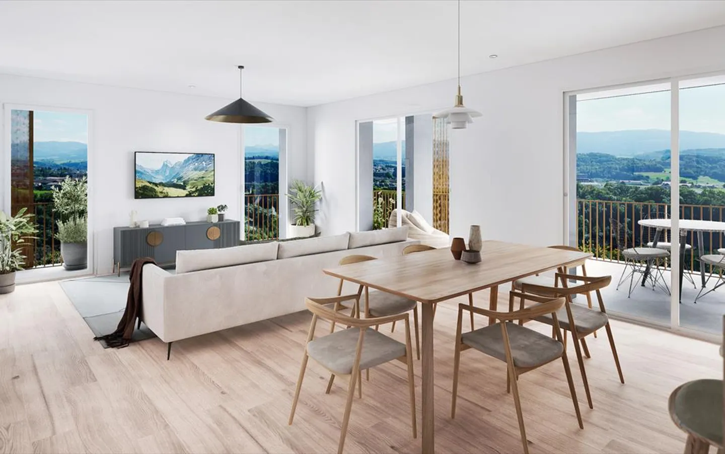 Appartements modernes avec vue alpine - Photo 4 sur 5