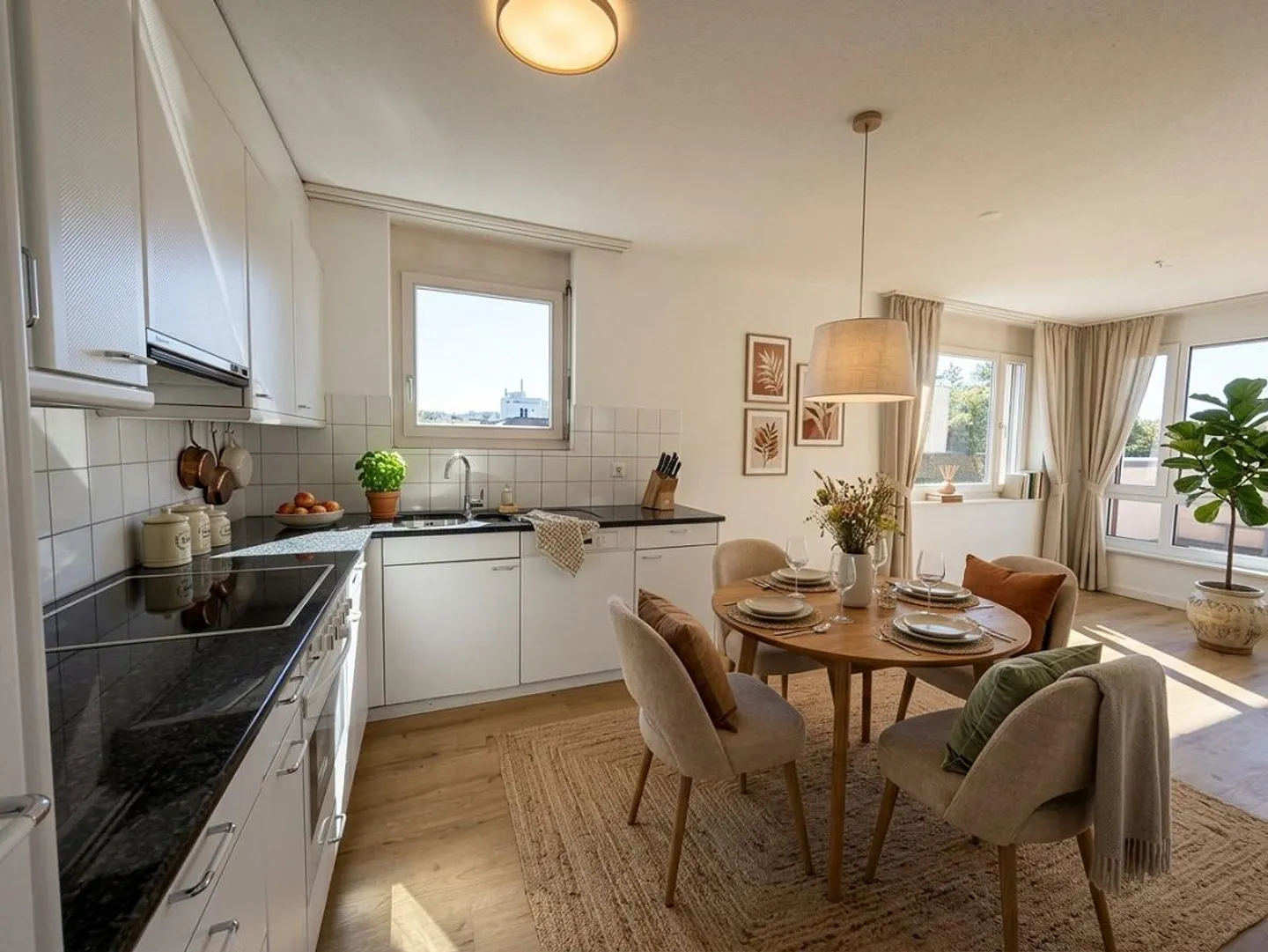 Penthouse dans le Bellevuepark - Central et Proche de la Frontière - Photo 3 sur 5