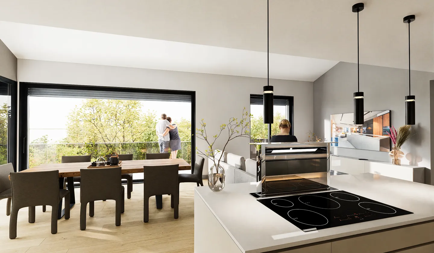 APPARTEMENT DE 4,5 PIÈCES AVEC TERRASSE ET JARDIN PPP3 - Photo 1 sur 13