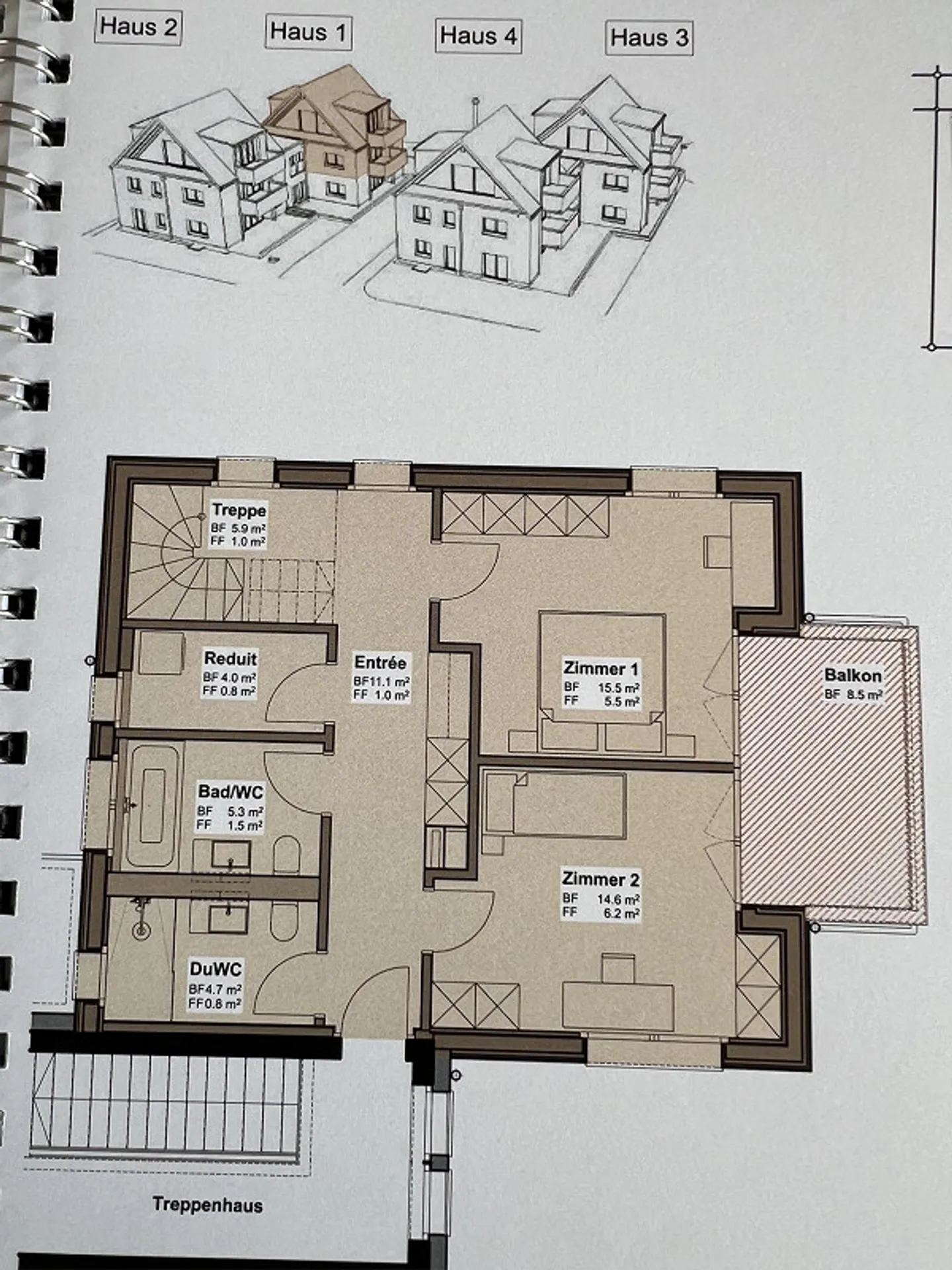 Maisonette 3.5 camere appartamento in una tranquilla comunità rurale - Foto 26 di 27