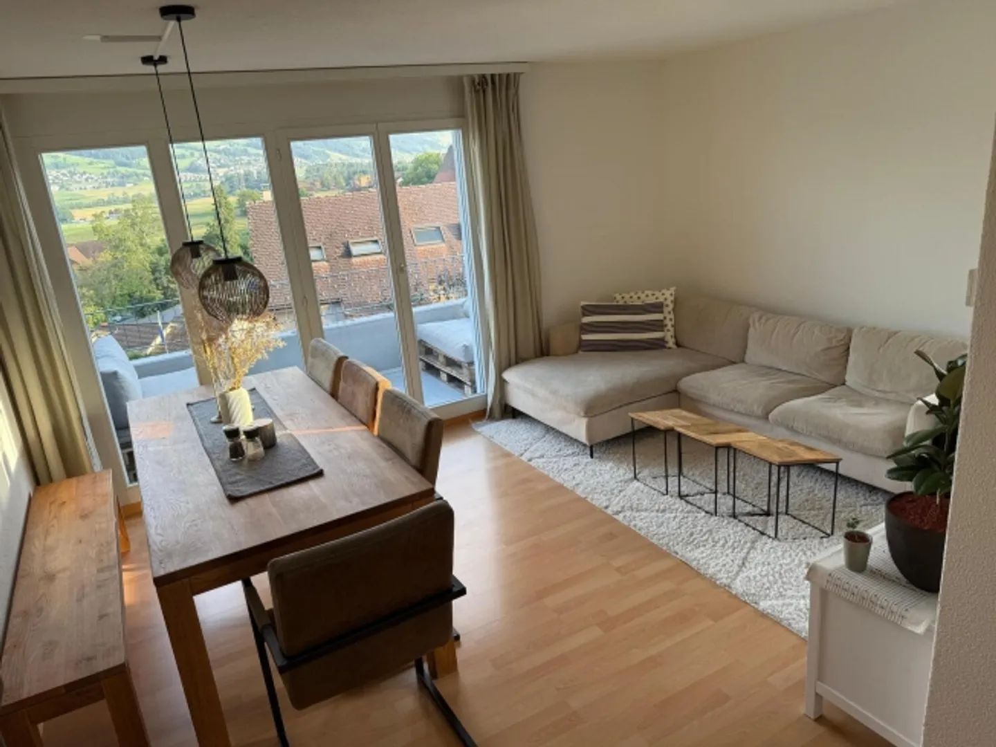 Appartement 3 pièces à Dietwil (AG), meublé, temporaire - Photo 1 sur 8