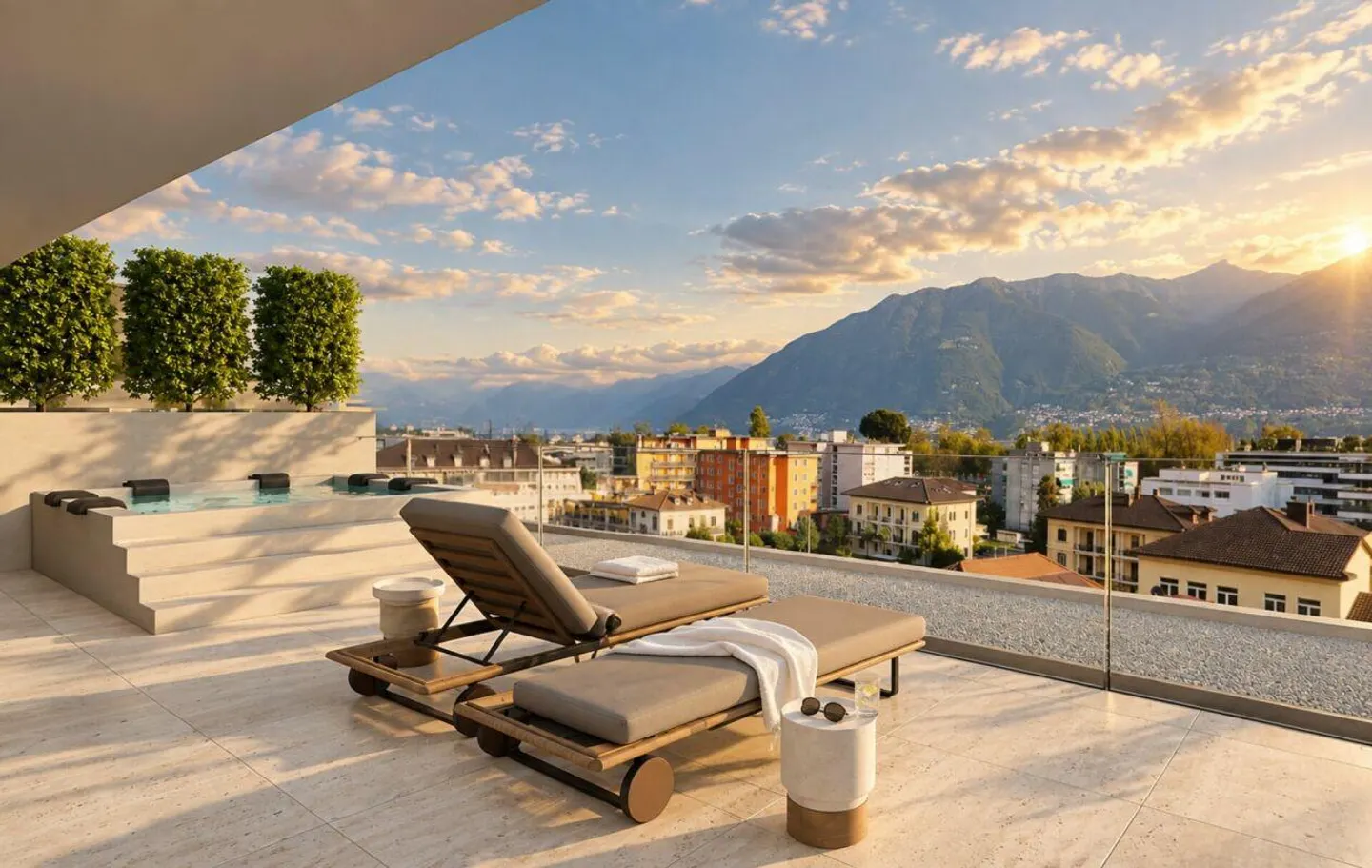 Dream Big - Your Penthouse in the Center of Locarno - Photo 2 of 20
