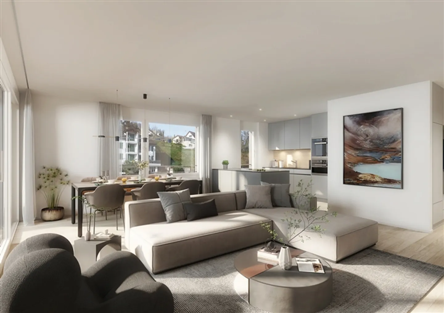 Idyllic Living 3½-Room Penthouse Apartment with Large Terrace - Photo 3 of 9