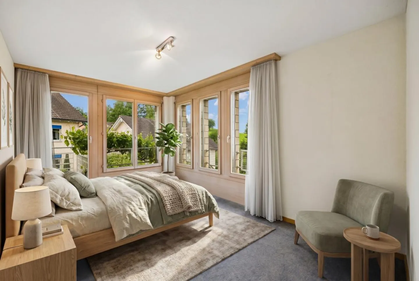 Spaziosa casa familiare semi-indipendente di 6 1/2 stanze a Rotkreuz - Foto 22 di 31