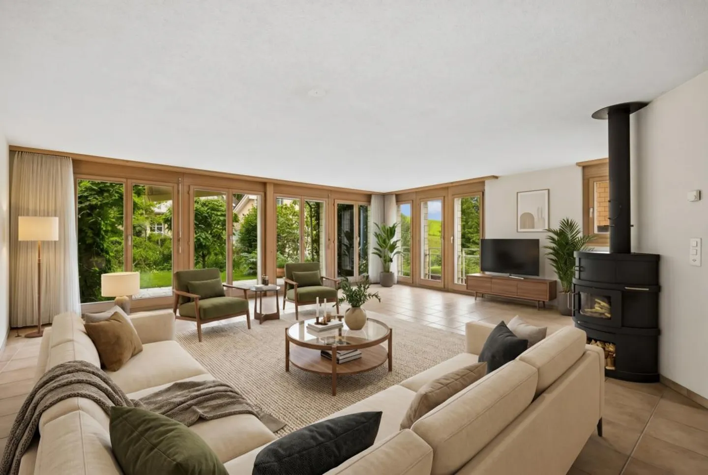 Spaziosa casa familiare semi-indipendente di 6 1/2 stanze a Rotkreuz - Foto 10 di 31