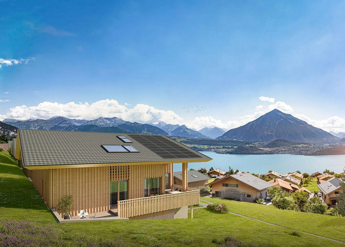 Architektonisches Einfamilienhaus mit Seeblick - Foto 5 von 13