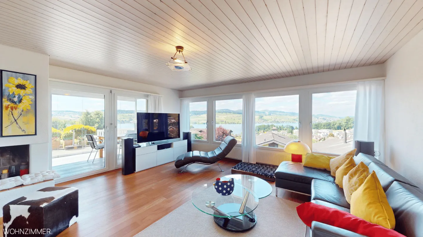 Casa unifamiliare con vista panoramica e potenziale su un terreno di 1'000 m² - Foto 5 di 8
