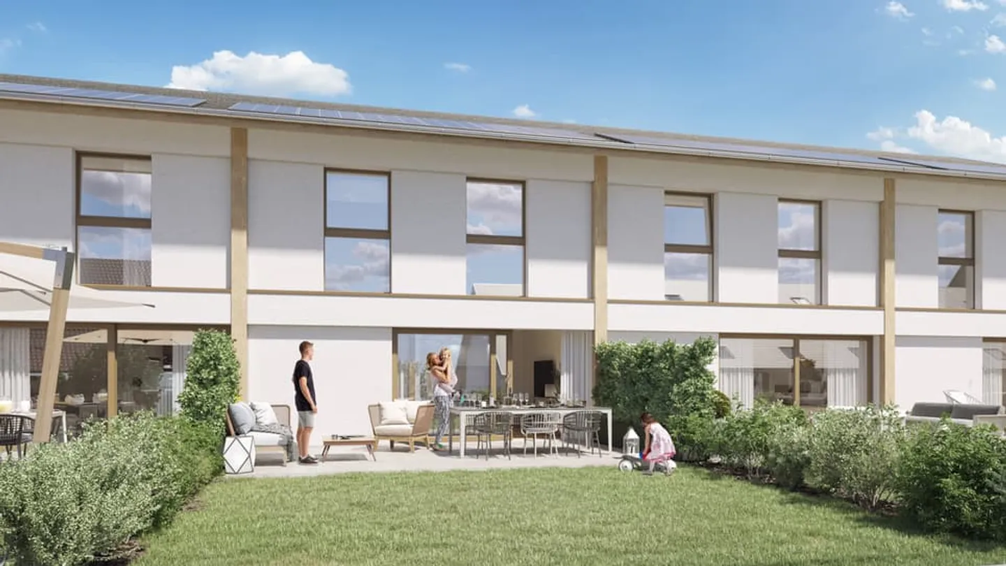 Neue 4,5-Zimmer-Familienvillen in Villars-le-Grand / VD (Villen A) - Foto 2 von 9