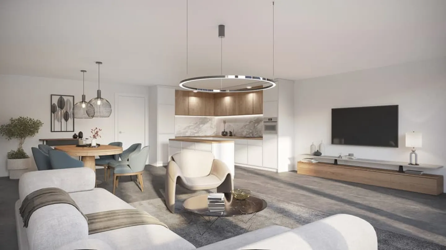 Neue 4,5-Zimmer-Familienvillen in Villars-le-Grand / VD (Villen A) - Foto 4 von 9