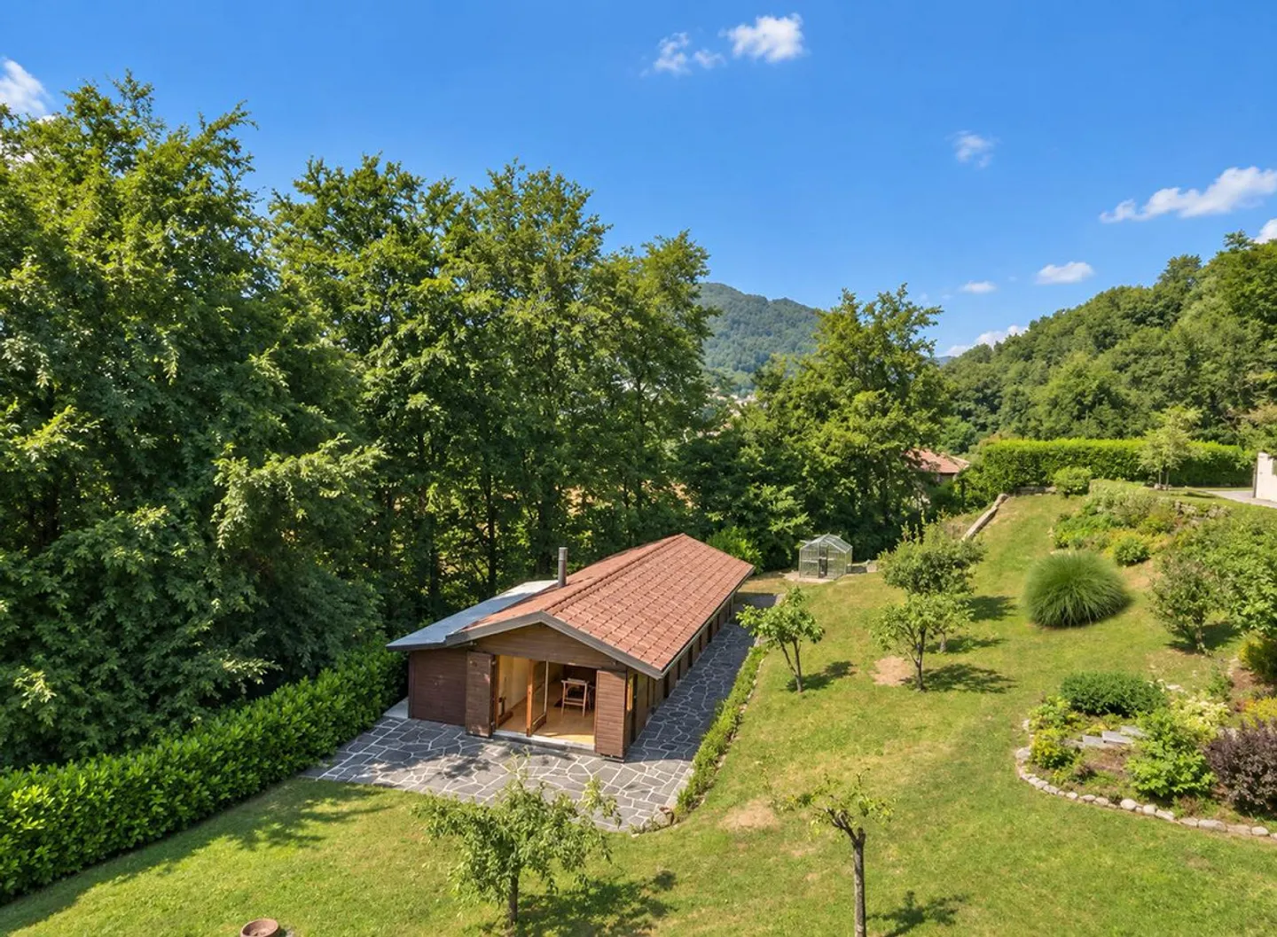 Villa Padronale : Piscine et 2 Dépendances dans la tranquillité de Capriasca - Photo 26 sur 28