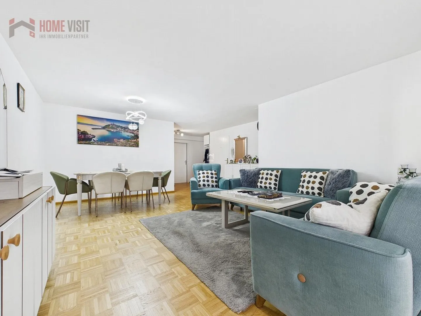 3.5-room apartment with large balcony and modern living comfort - Photo 2 of 9