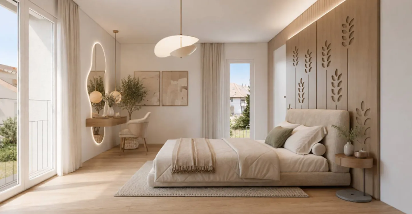 The work is progressing well: Spacious 3.5 rooms with terrace or balcony - Photo 6 of 10
