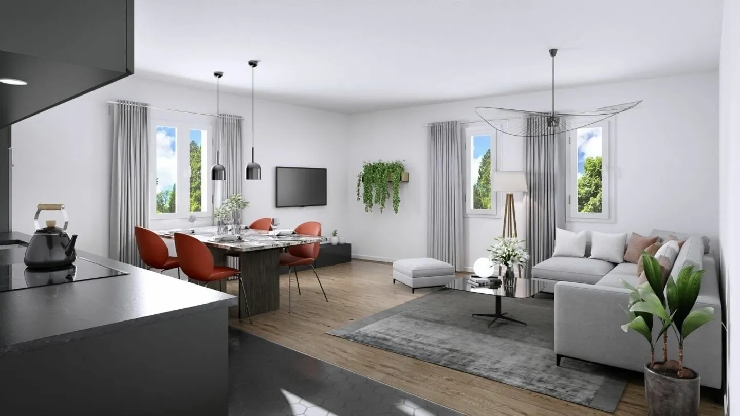 Erstvermietung - Maisonette-Wohnung mit eigenem Waschturm - Foto 1 von 2