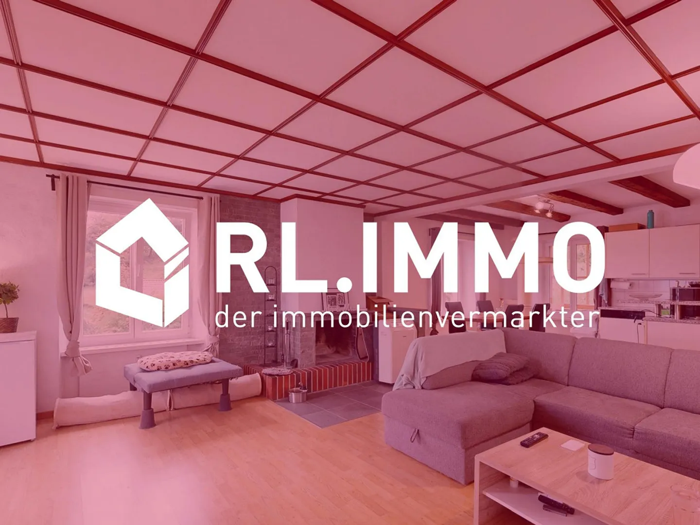 4.5 Room Maisonette Apartment with Panoramic View over the Rhine Valley to ... - Photo 2 of 16