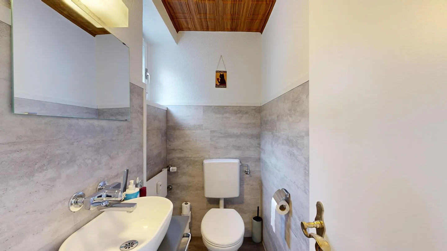 4.5 Room Maisonette Apartment with Panoramic View over the Rhine Valley to ... - Photo 5 of 16
