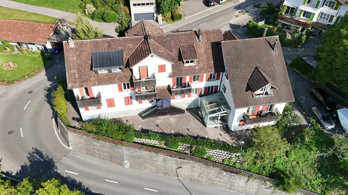 4.5 Room Maisonette Apartment with Panoramic View over the Rhine Valley to ... - Photo 11 of 16