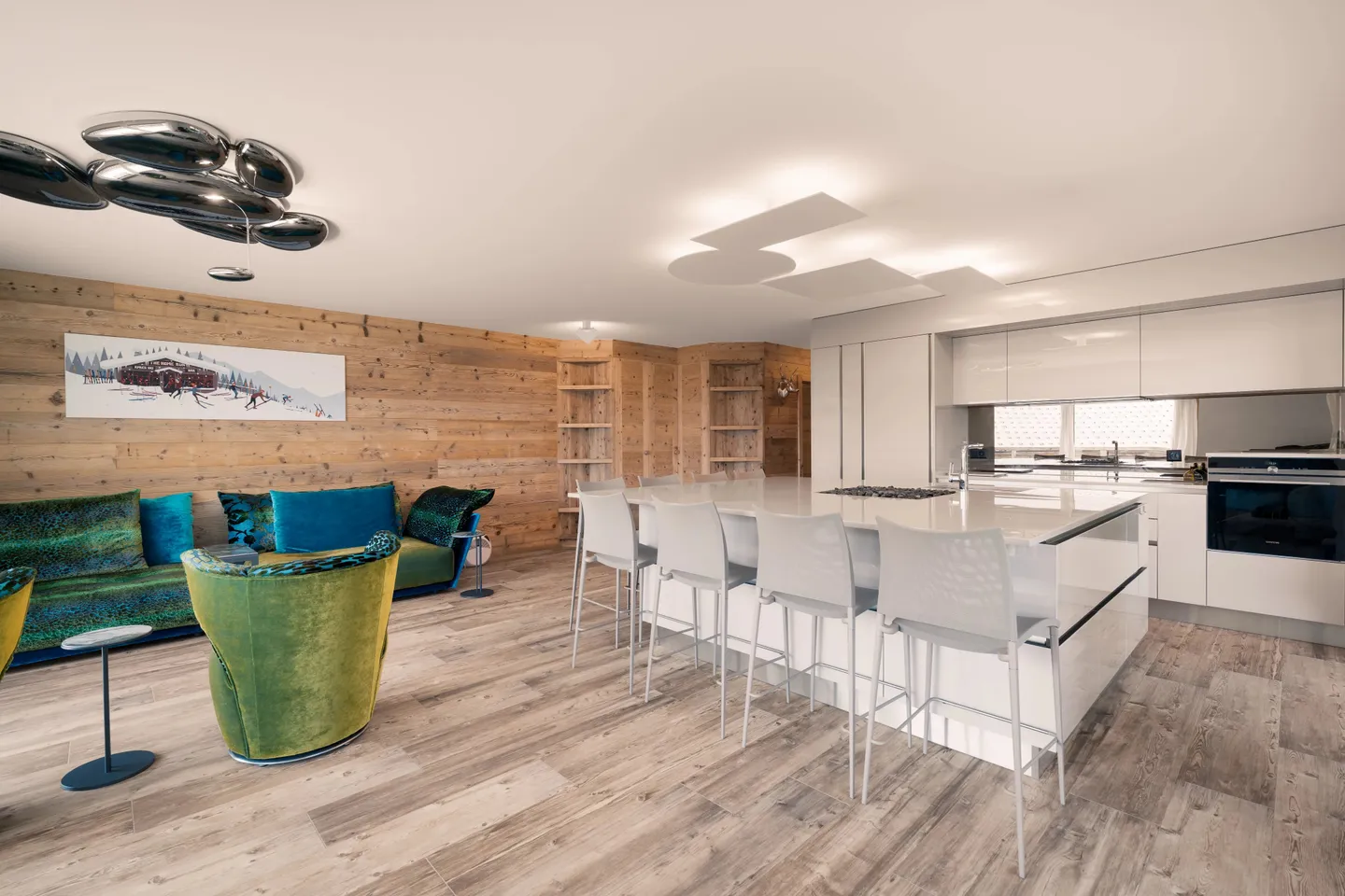 Appartement haut de gamme élégant de 4,5 pièces avec terrasse, jardin privé et vue panoramique sur les Alpes - Photo 2 sur 11