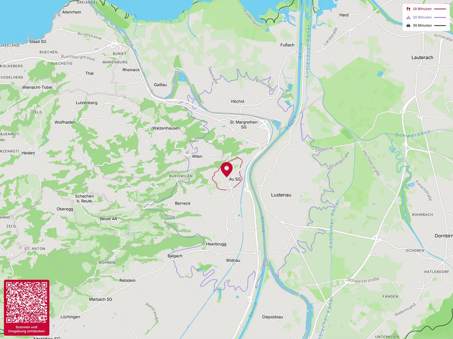 4.5 Room Maisonette Apartment with Panoramic View over the Rhine Valley to ... - Photo 14 of 16