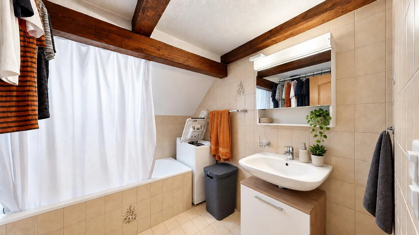 Panoramic view over the Rhine Valley - 3.5 room apartment in Au for sale... - Photo 6 of 14