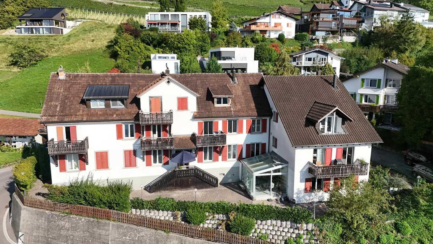 Panoramic view over the Rhine Valley - 3.5 room apartment in Au for sale... - Photo 11 of 14