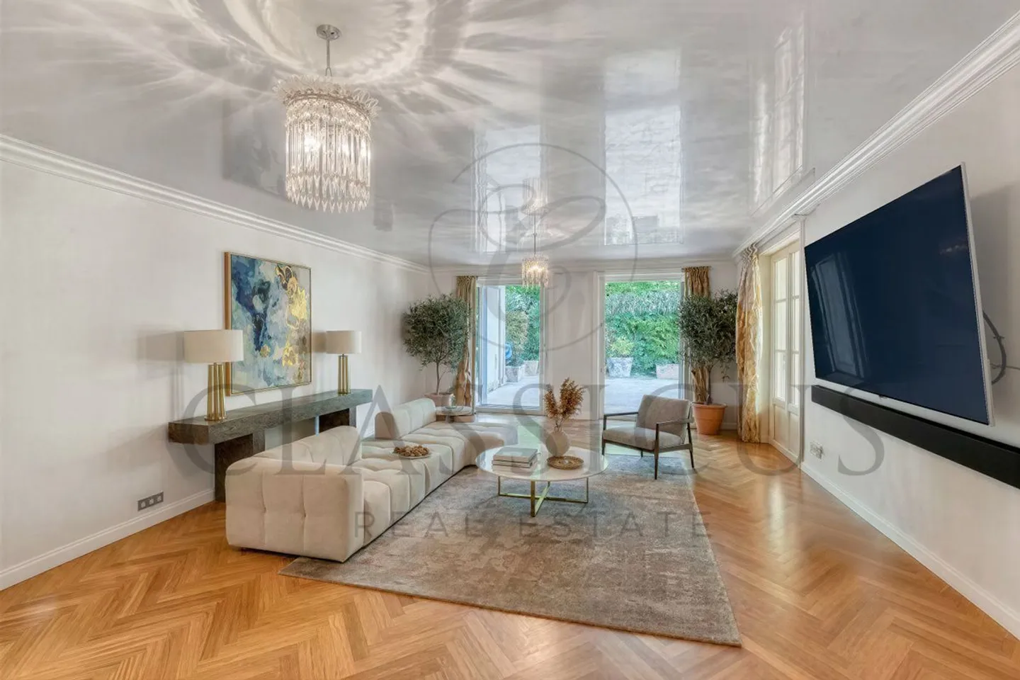 Außergewöhnliche Wohnung in absoluter Ruhe, im Herzen von Vandoeuvres - Foto 1 von 13
