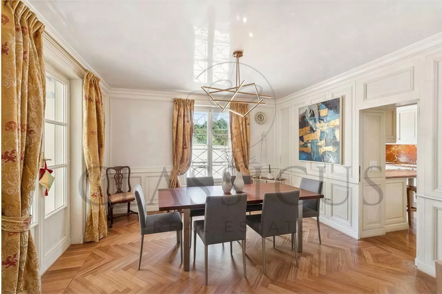 Außergewöhnliche Wohnung in absoluter Ruhe, im Herzen von Vandoeuvres - Foto 2 von 13