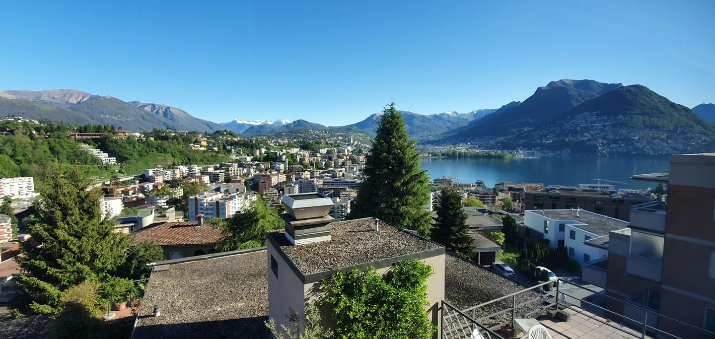 Wunderschöne Wohnung mit Blick auf den Luganersee - Foto 1 von 17